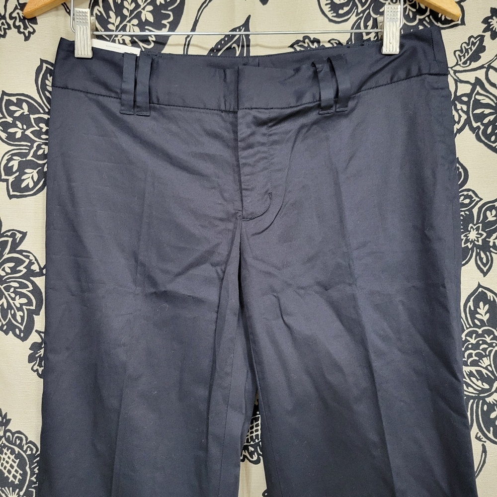 NWT Banana Republic Stretch Black Slacks Size 6